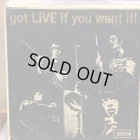 The Rolling Stones / Got Live If You Want It !