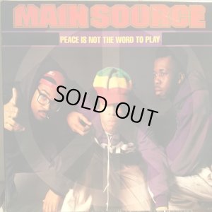 画像1: Main Source / Peace Is Not The Word To Play