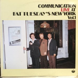 画像1: Communication / Live At Fat Tuesday's New York Vol.1 