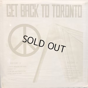 画像1: The Beatles / Get Back To Toronto