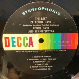 画像2: Count Basie And His Orchestra / The Best Of Count Basie
