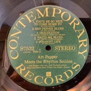 画像2: Art Pepper / Art Pepper Meets The Rhythm Section