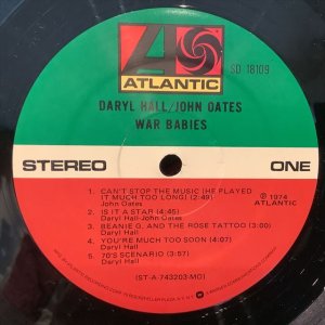 画像2: Daryl Hall + John Oates / War Babies