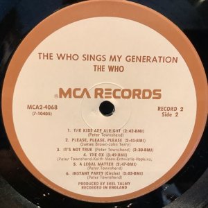 画像2: The Who / Magic Bus + The Who Sings My Generation