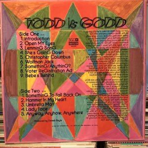 画像2: Todd Rundgren, Nazz, Runt, Utopia / In Todd We Trust