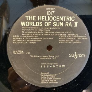 画像2: Sun Ra / The Heliocentric Worlds Of Sun Ra, Volume 2