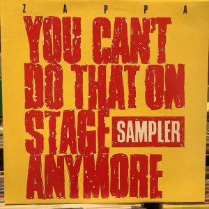 画像1: Frank Zappa / You Can't Do That On Stage Anymore Sampler