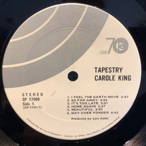 画像2: Carole King / Tapestry