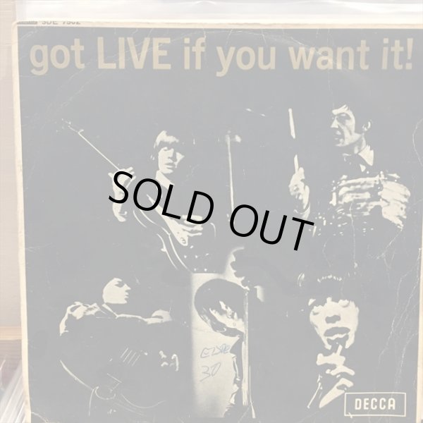 画像1: The Rolling Stones / Got Live If You Want It ! (1)