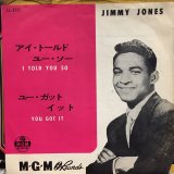 画像: Jimmy Jones / I Told You So