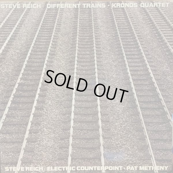 画像1: Steve Reich - Kronos Quartet - Pat Metheny / Different Trains + Electric Counterpoint (1)