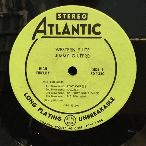 画像2: Jimmy Giuffre / Western Suite (2)