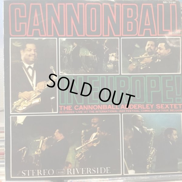 画像1: The Cannonball Adderley Sextet / Cannonball In Europe! (1)