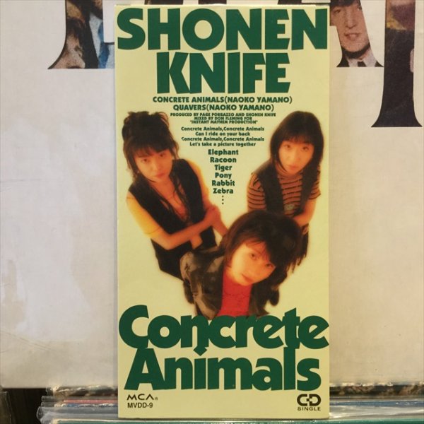 少年ナイフ / Concrete Animals - Sweet Nuthin' Records