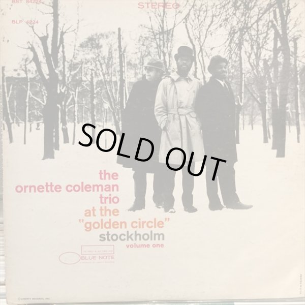 画像1: The Ornette Coleman Trio / At The "Golden Circle" Stockholm - Volume One (1)