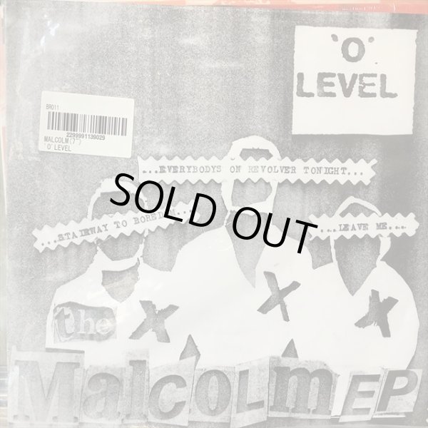 画像1: 'O' Level / The Malcolm EP (1)