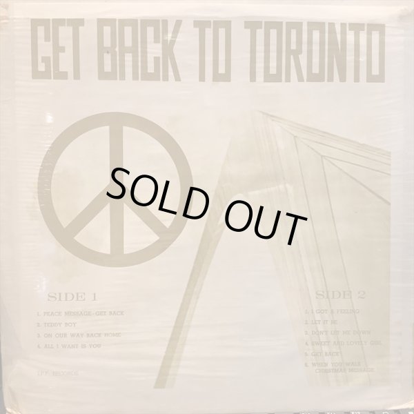 画像1: The Beatles / Get Back To Toronto (1)