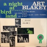画像: Art Blakey Quintet  / A Night At Birdland, Volume 1