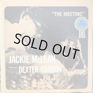 画像: Jackie McLean Featuring Dexter Gordon / The Meeting Vol. 1