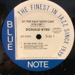 画像2: Donald Byrd / At The Half Note Cafe, Vol. 1 (2)