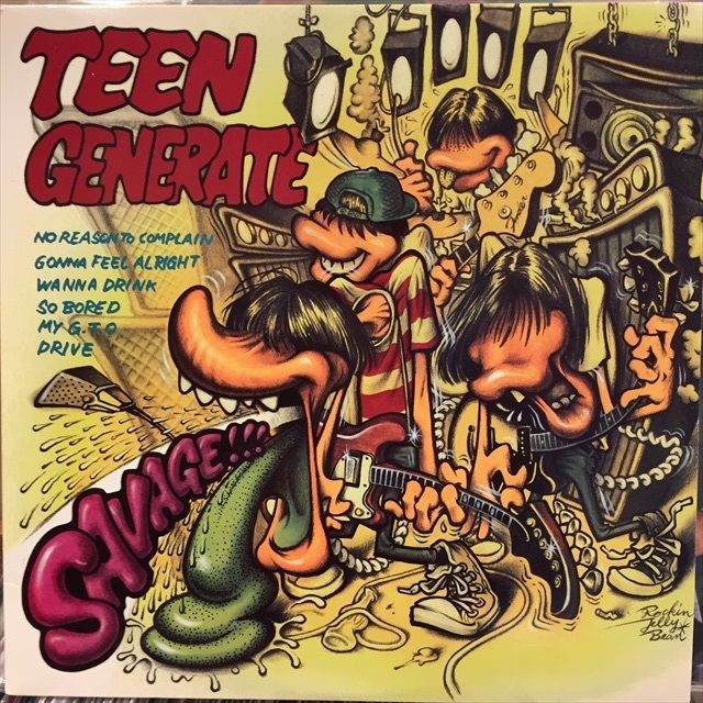 Teengenerate / Savage !!! - Sweet Nuthin' Records