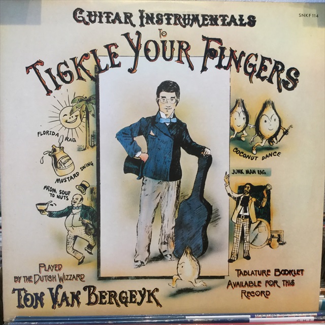 画像1: Ton Van Bergeyk / Guitar Instrumentals To Tickle Your Fingers (1)