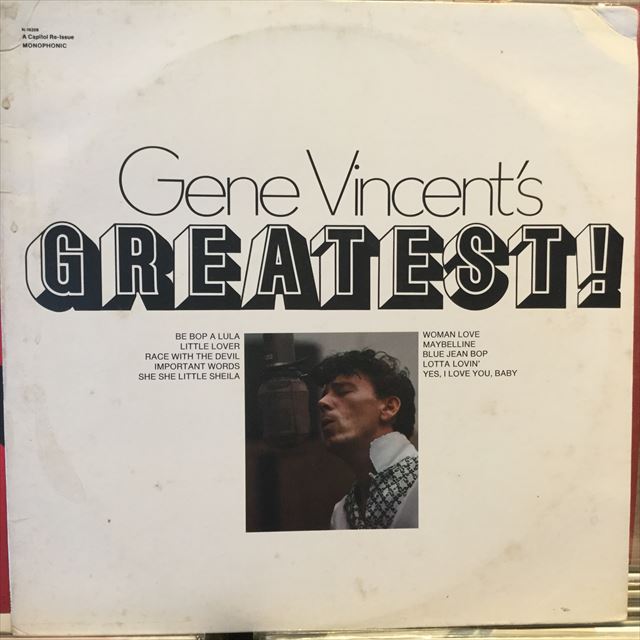 画像1: Gene Vincent / Gene Vincent's Greatest (1)