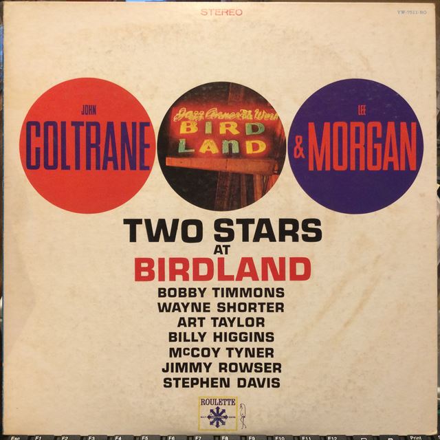 画像1: John Coltrane & Lee Morgan / Two Stars At Birdland (1)