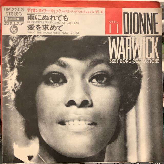 画像1: Dionne Warwick / Raindrops Keep Falling On My Head (1)