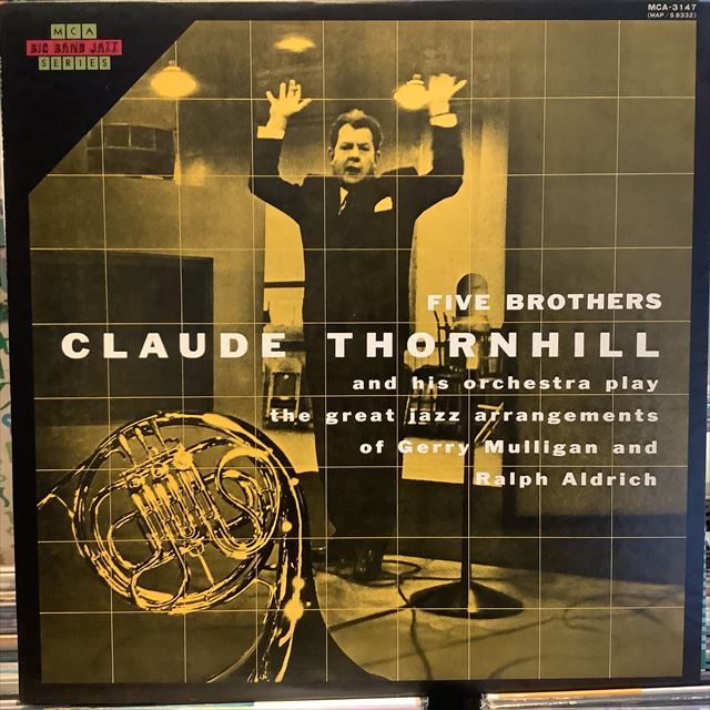 画像1: Claude Thornhill And His Orchestra / Claude Thornhill And His Orchestra Play The Great Jazz Arrangements Of Gerry Mulligan And Ralph Aldrich (1)